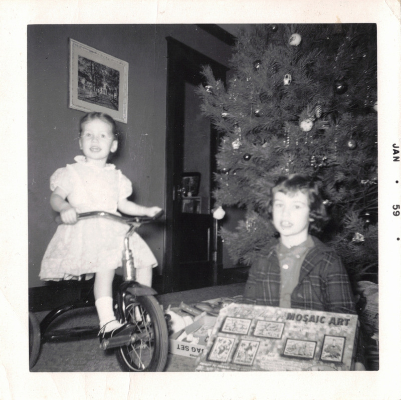 Casler Home, Christmas 1958