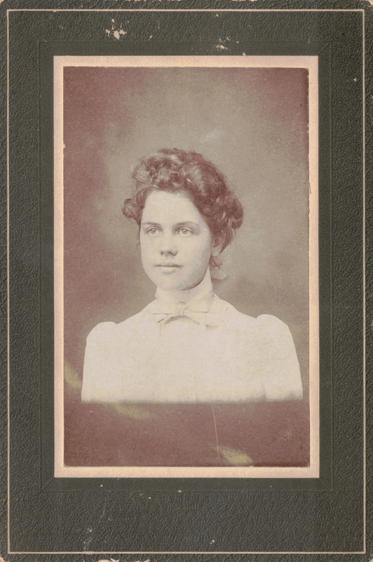 Portrait of Anna Zdunek (Stunick), c. 1900