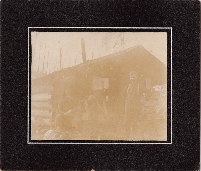 Charlie Haushalter in Coeur d'Alene, Idaho c. 1907
