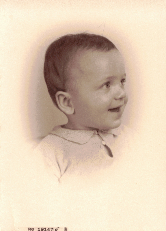Baby Casler Studio Portrait #2 c. 1946
