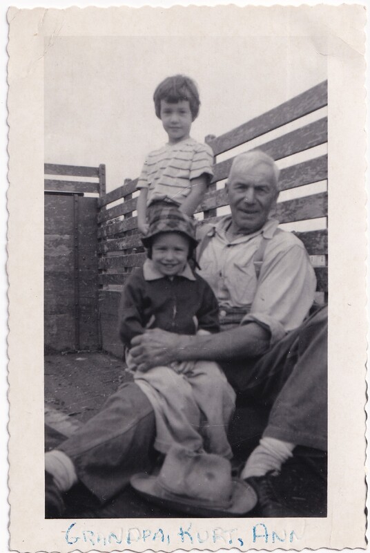Charles Haushalter with Grandchildren c. 1956