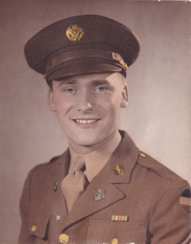 Glenn Haushalter in Uniform c. 1941