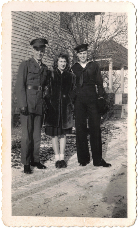 A Wartime Visit at the Farmhouse 1943