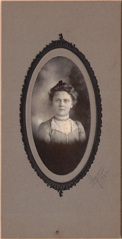 Ada L. Gallman, c. 1902