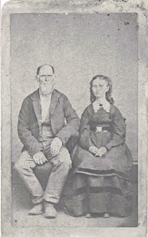 Henry and Lydia(?) Casler c. Late 1870s or Early-to-Mid 1880s